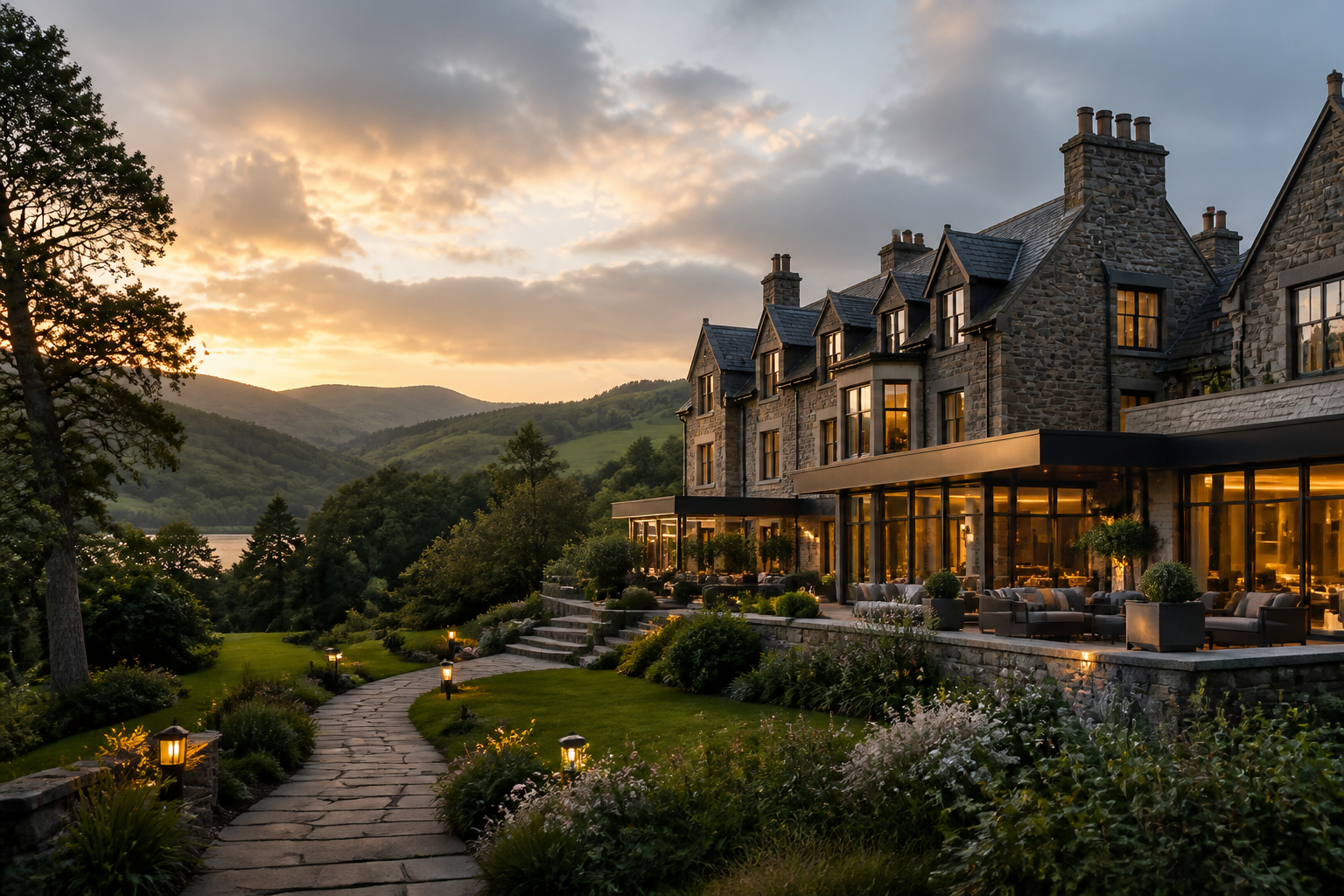 Boutique hotel demo homepage preview
